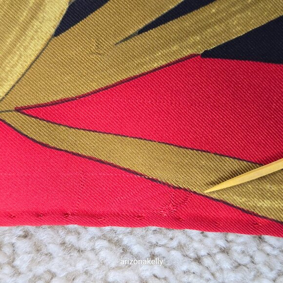 Salvatore Ferragamo Silk Scarf Big Cats Lion Tiger Fox Bird Leopard Floral - Picture 4 of 14